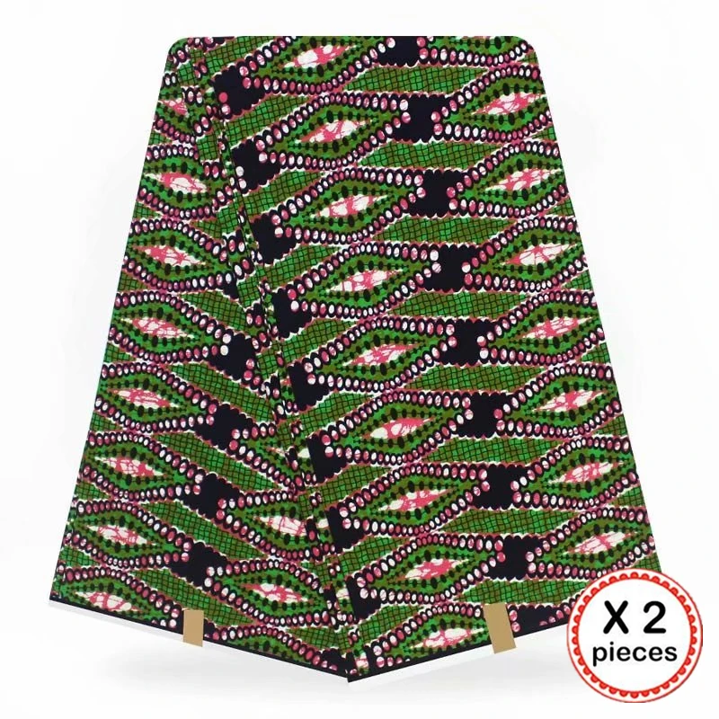 Анкара африканская ткань 12 ярдов Хлопок Нигерия стиль шитье Африканский Воск Печать Ткань Гана для свадебная одежда платье 91803