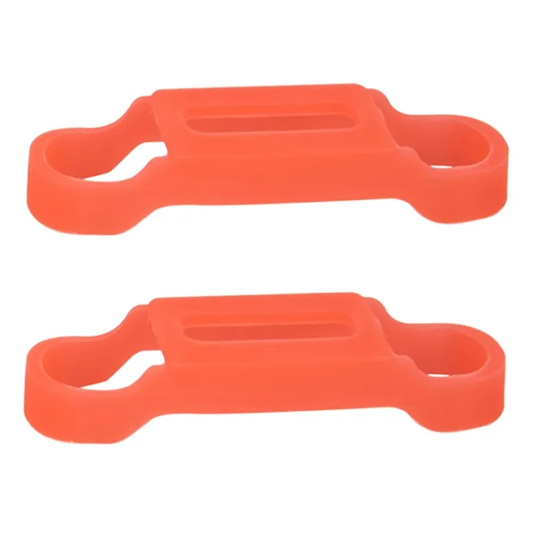 Быстросъемный силиконовый держатель для DJI Mavic Mini Drone Propeller Blade держатель стабилизатор защитный крепежный кронштейн - Цвет: Красный цвет
