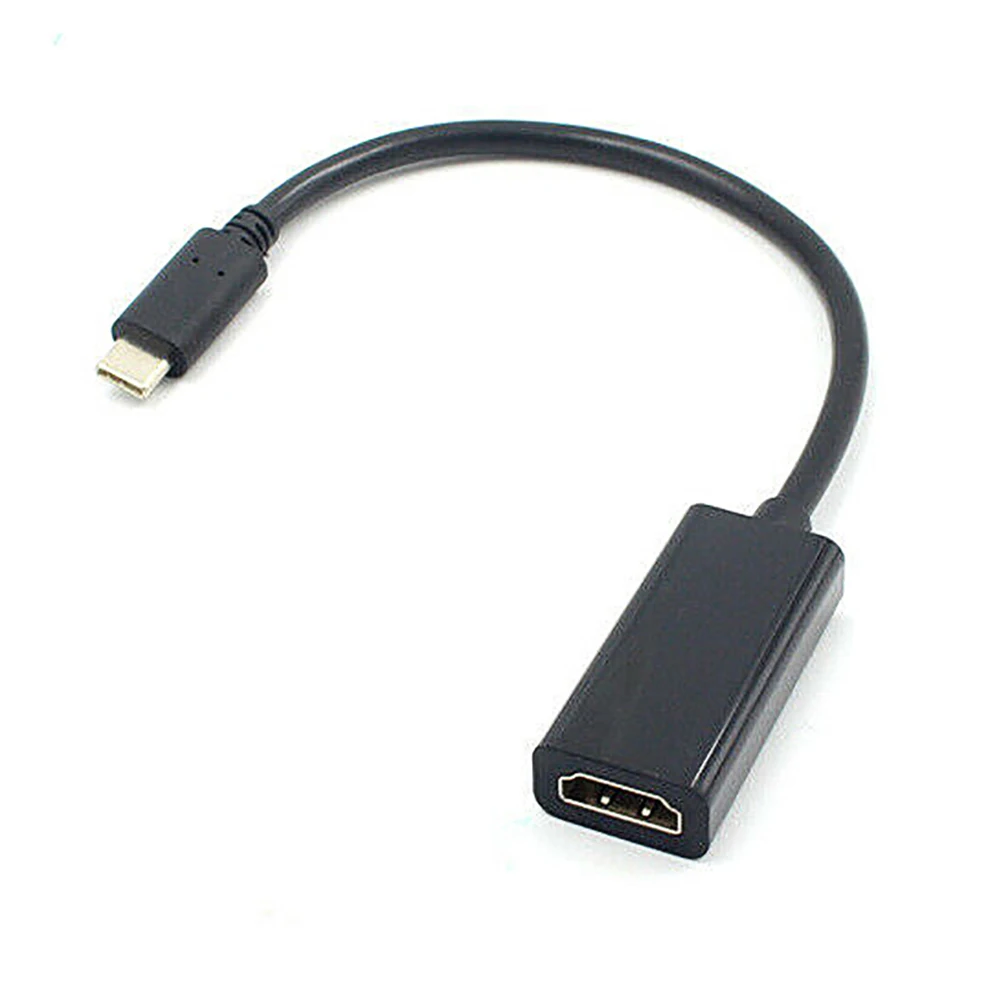 Прочный USB-C type-C к женскому HDMI кабель HDTV адаптера для S9 S8 Note 8 Note 9