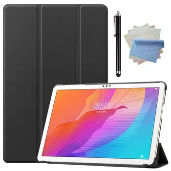 

For Huawei MediaPad 2 / honor6 10.1 Inch Tablet Cover Case +Cleaning cloth+Touch pen