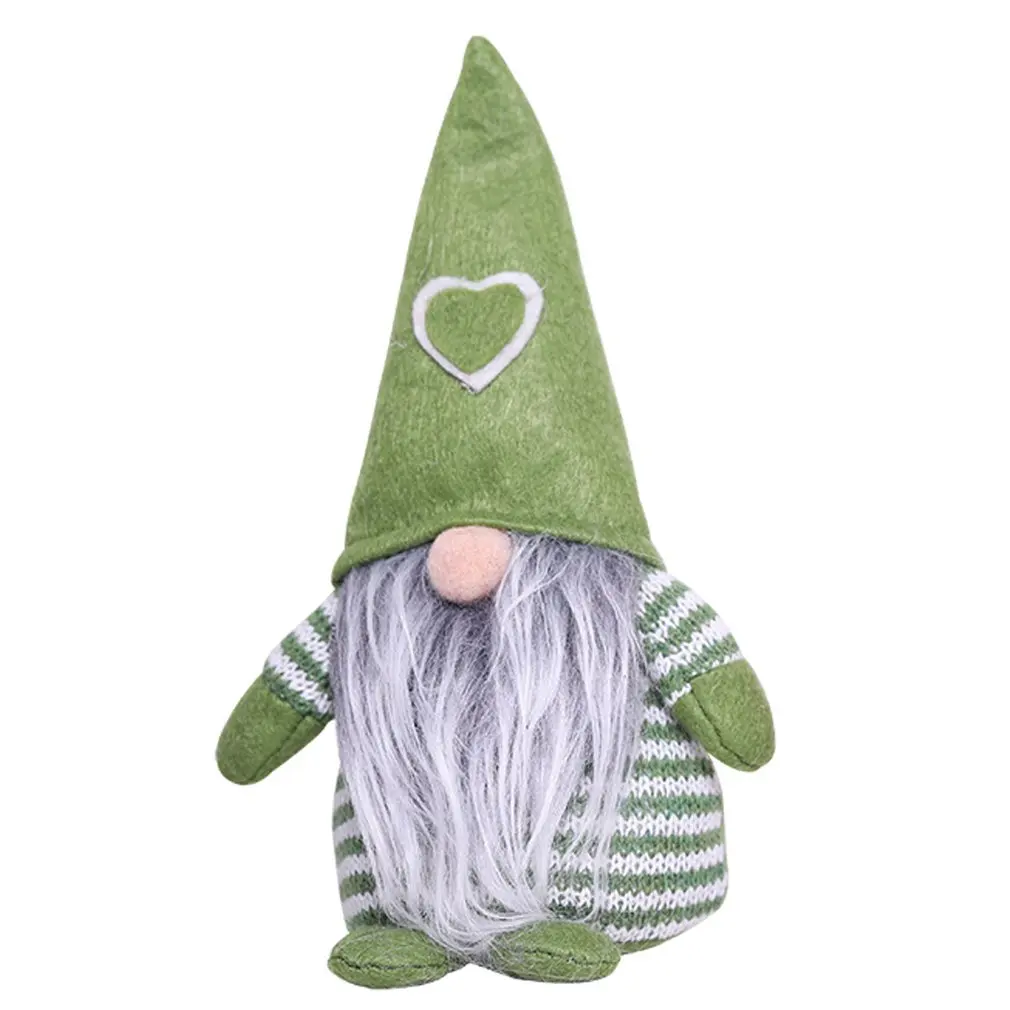 Navidad Love cap стоящая осанка без лица кукла креативная безликая кукла Новогодний подарок для детей Рождественское украшение для дома