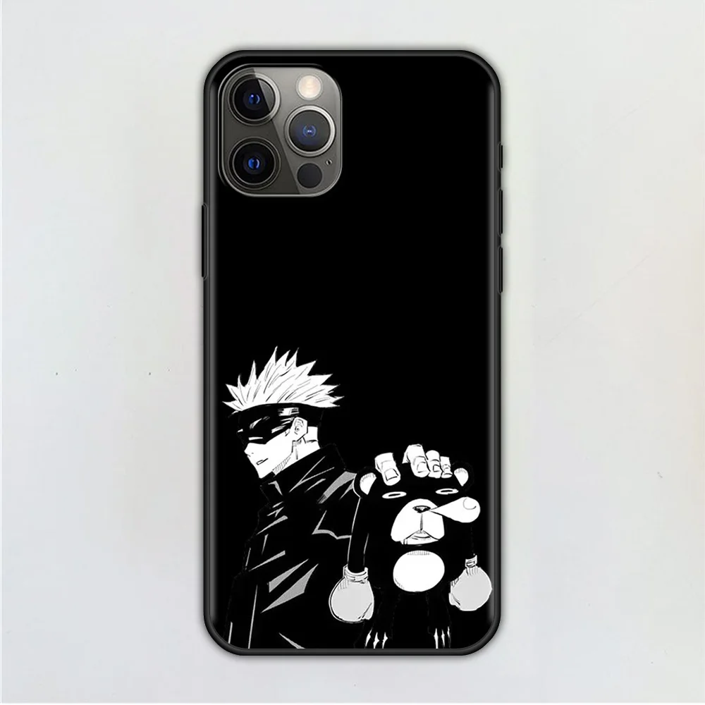 Dark Jujutsu Kaisen JJK Best Phone Case For Apple iPhone 11 12 13 Pro Max 7 6 8 6s Plus 12 13 Mini X XS max XR SE2020 5 5S Capa case iphone 13 