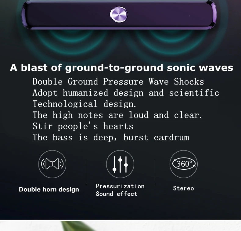 SADA новое обновление краски компьютерный динамик Bluetooth 5,0 Поворотная кнопка под давлением сабвуфер Настольный небольшой аудио длинная полоса