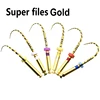 Dental Instrument Super Files GOLD Files Universeral Engine Use Rotary Files Golden Dondontic Root Canal NITI Dentist Tool 1