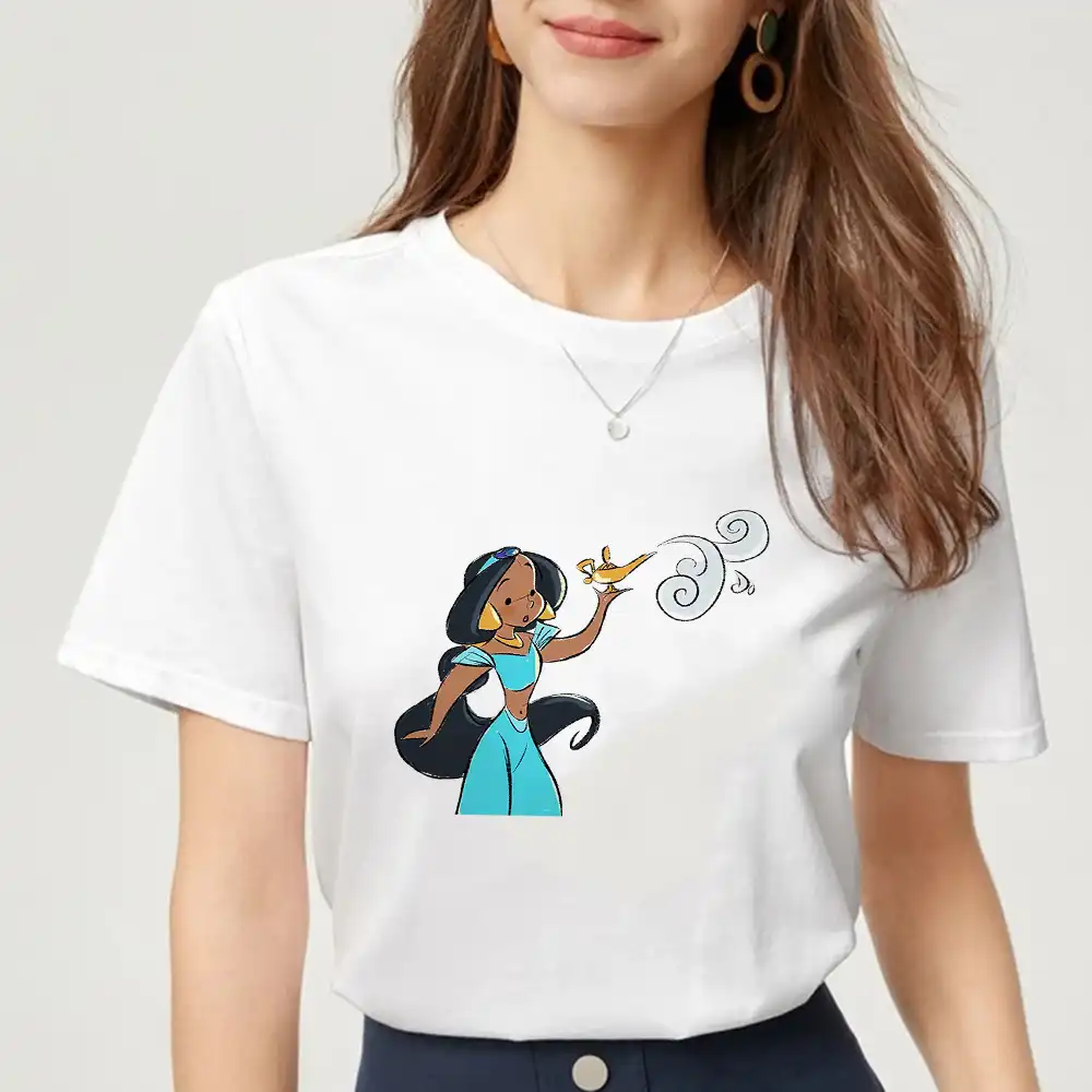 ラプンツェルディズニーかわいい王女プリント女性のグラフィックtシャツ白特大tシャツインfashoinトップス Tシャツ Aliexpress