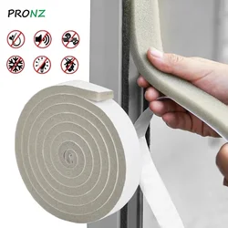 6M Self Adhesive Foam Gap Insulation Tape For Doors and Windows Weather Stripping Soundproof Windproof Dustproof Door Seal