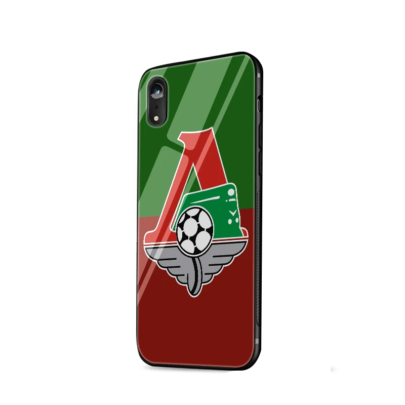 Gerleek стеклянный чехол для телефона, Москвой локомотив для iPhone 5 5S SE 6 6s 7 8 Plus XR X XS Max