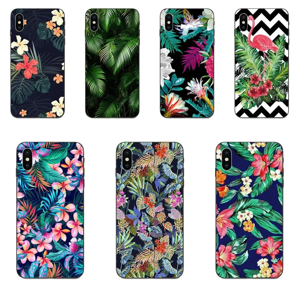 

Tropical Plants Tree Flower Flamingo For Xiaomi Mi Mix Max Note 2 2S 3 5X 6 6X 8 9 9T SE A1 A2 A3 CC9e Lite Play Pro F1