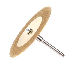 Mini disque de coupe en diamant, roue de meulage circulaire pour outil rotatif, tige de 3mm faisant des fentes et des fentes et coupe affleurante, 20 50mm, 5 pièces 