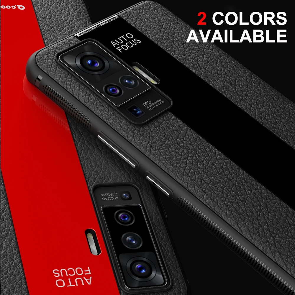 X50 Classic Shockproof luxury Phone Cover For Vivo X50 Pro Plus Frosted Texture Slim Matte Protective Fundas For Vivo X60 Pro+