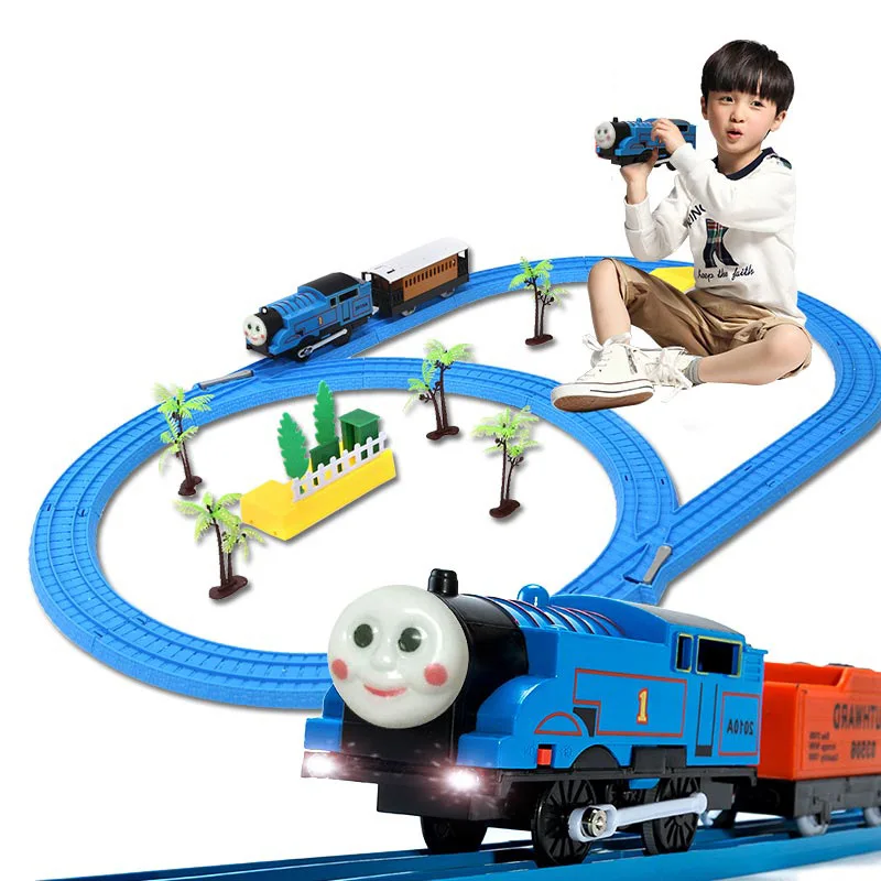 

More Cheng Thomas Small Train Alloy Electric Rail Car Educational CHILDREN'S Car Toy
