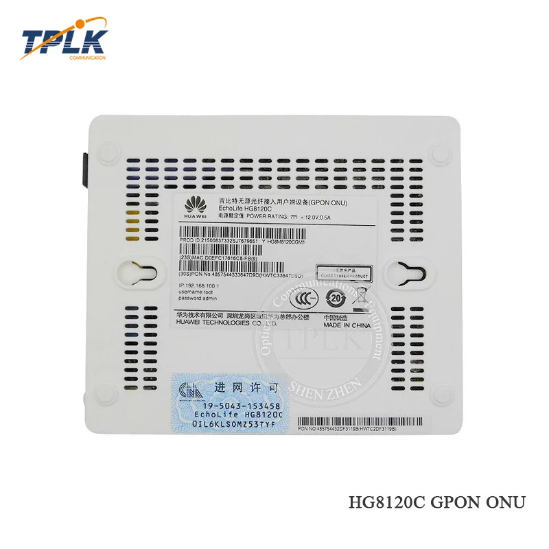 1 шт. б/у Хуа Вэй HG8120C 2FE+ 1POTS FTTH HGU Терминал FTTH ONU такая же Функция как HG8311 GPON ONU