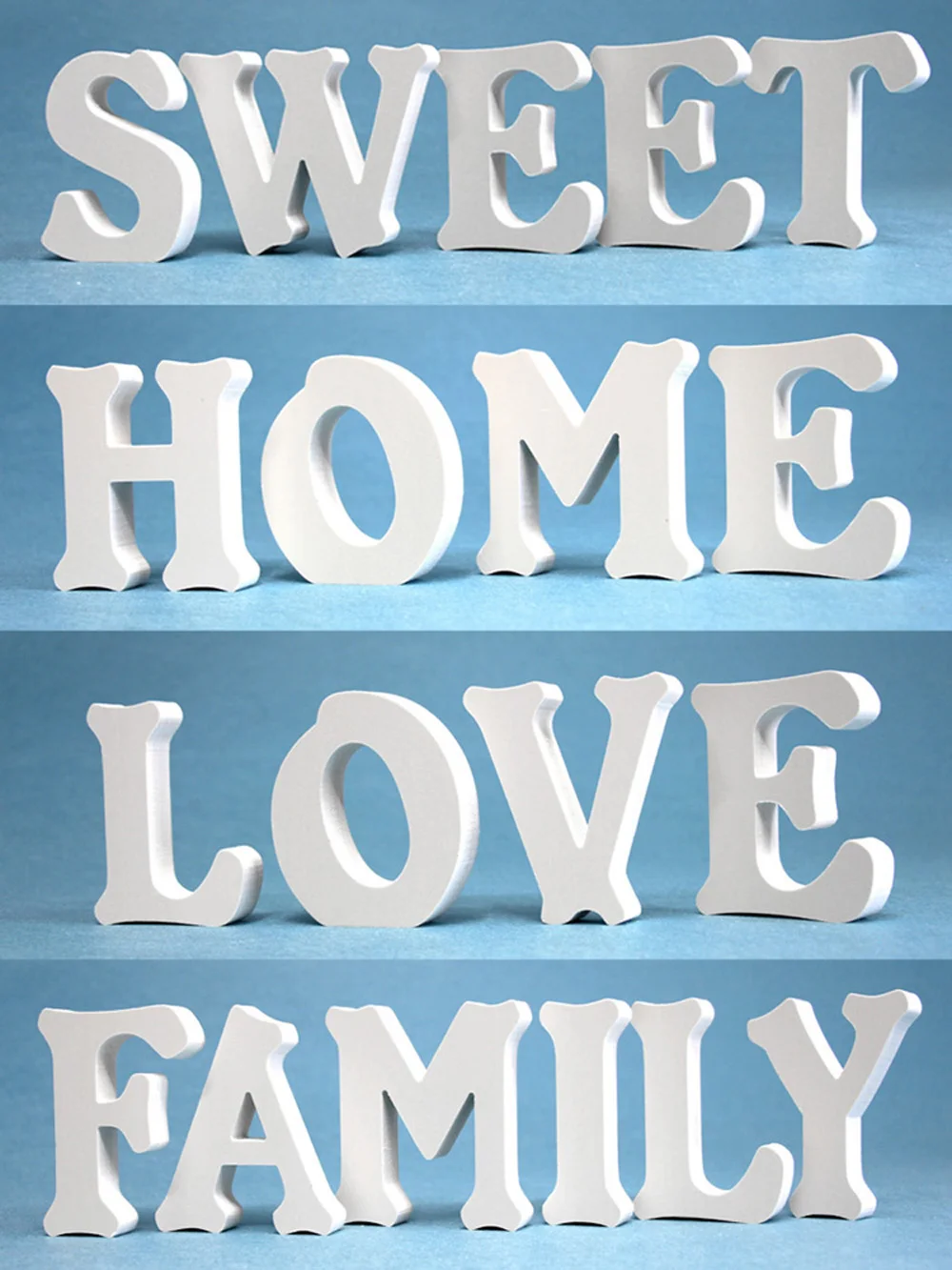

White Letter Symbol Heart and Butterfly Valentine's Day Wedding Interior Decoration Romantic Home Decoration