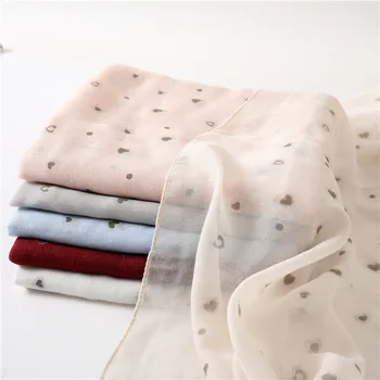 

Scarf Female Cotton Linen Scarves Female Fashion Long Solid Print Wild Winter Scarf Shawl Muslim Turban Women Head Scarf180*90cm