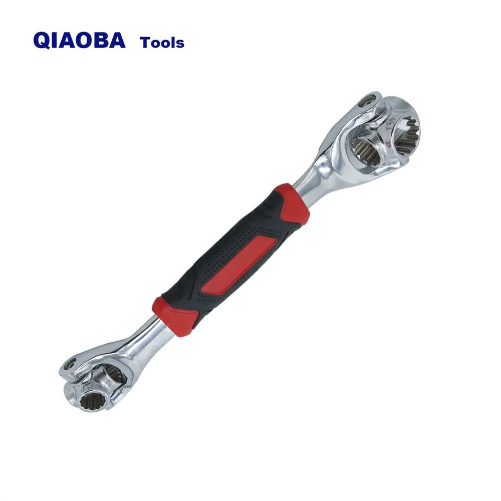 

8-in-1 socket wrench hand tools 360 Degree 6-point universal home car repair spanner 8-19mm Multi Size Socket Wrench