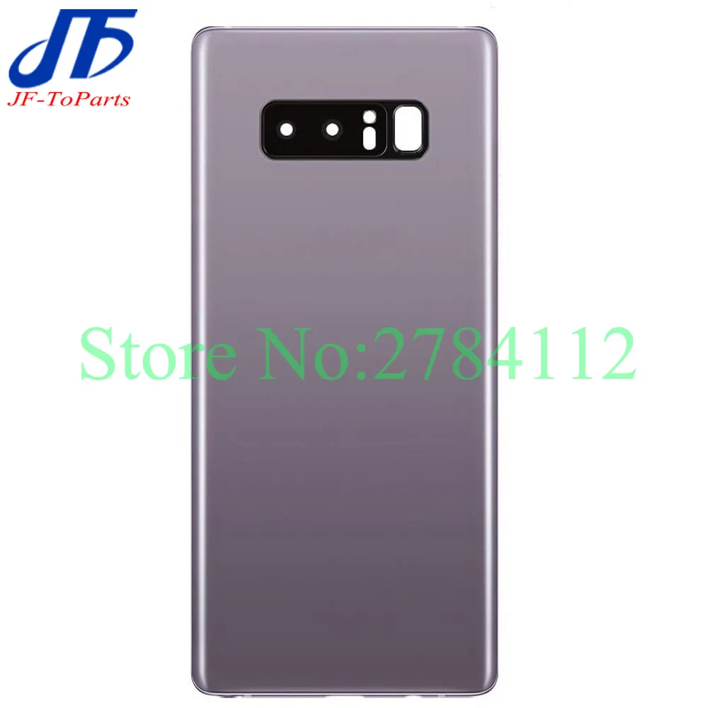 2LOGO wiht lens mix 10 шт. 6," Запасное стекло для samsung Galaxy Note8 Note 8 N950 крышка батареи Задняя Дверь Корпус чехол 6 цветов+ наклейка - Цвет: 2LOGO wiht lens mix