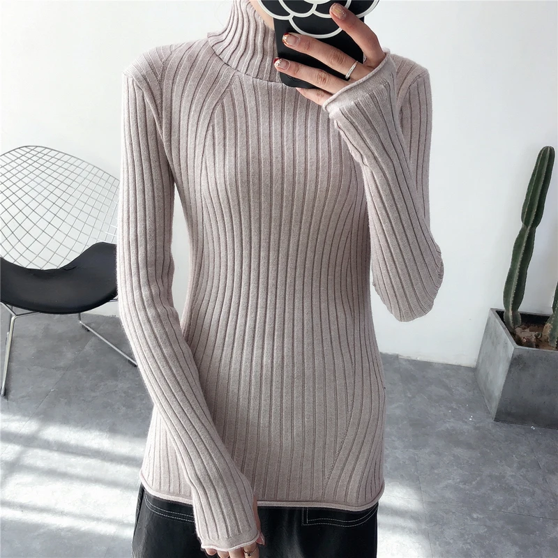 Blusas De Inverno Feminina, настоящая распродажа, хлопок, Стандартный,, теплый женский зимний свитер и вязаный свитер с рукавами, женский джемпер, топы
