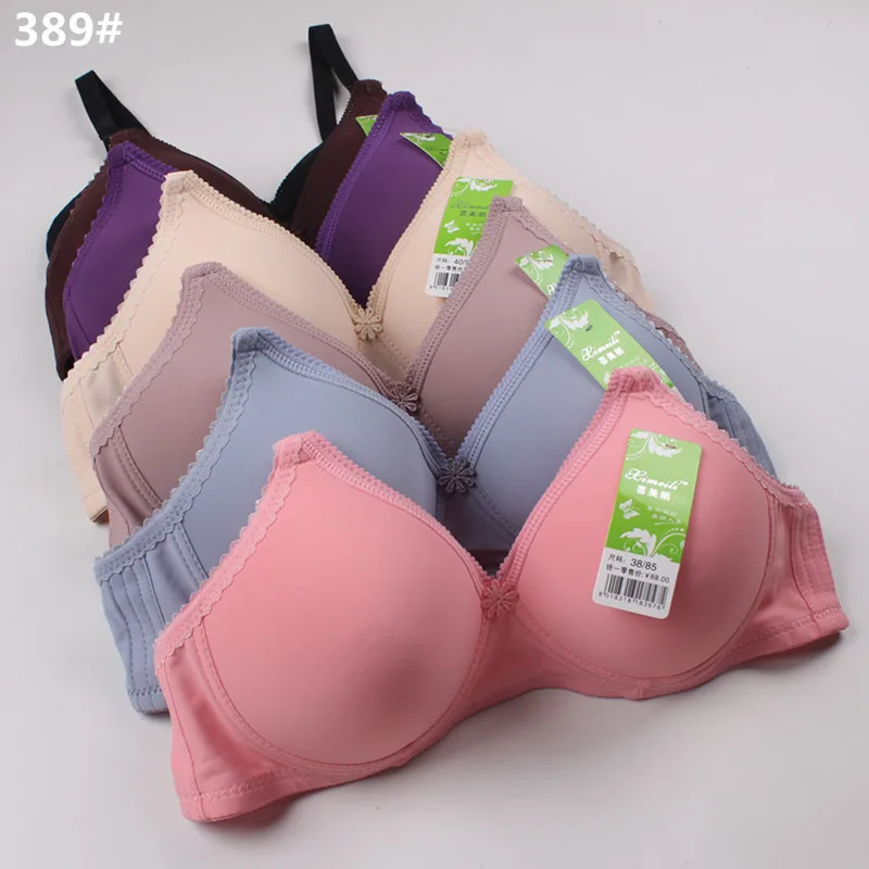 AliExpress бюстгальтер без стального кольца для среднего возраста двубортный фиксированный ремень классическое традиционное нижнее белье для пожилых людей 389