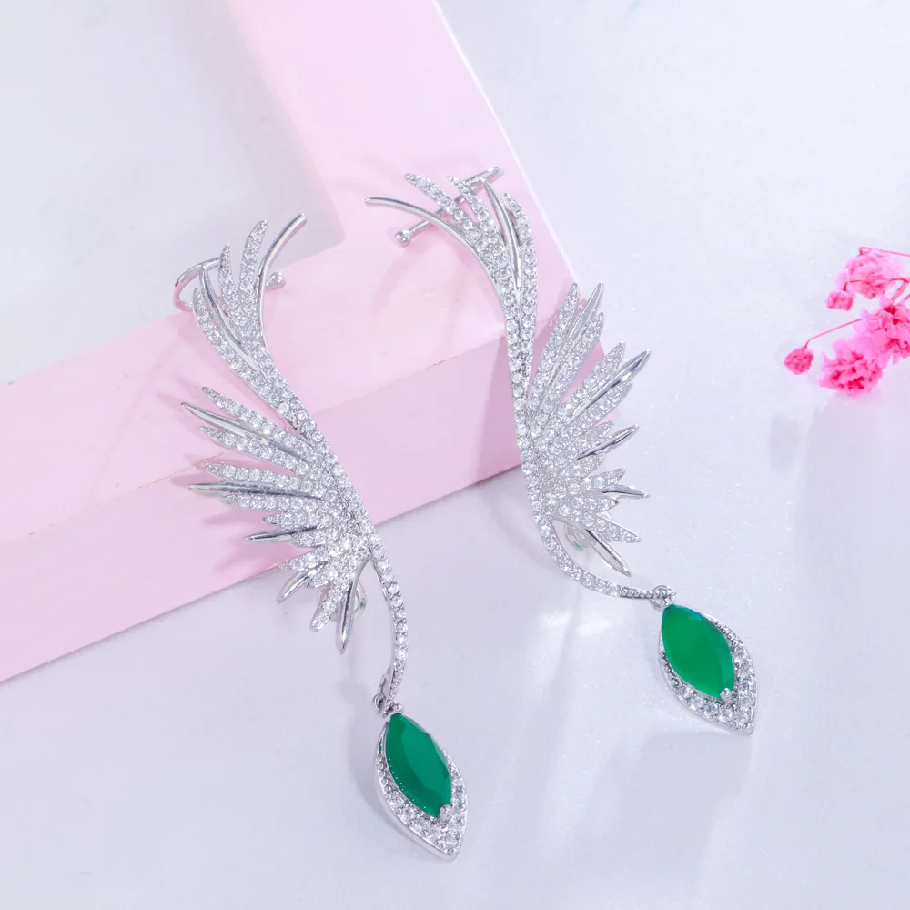 【Kashiko】Cubic Wing Ear Cuff Pre-order ] Kashiko Cubic Ear Cuff – lesson.zero