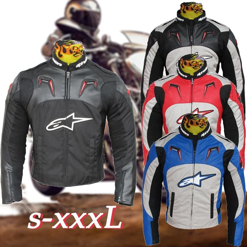 

Motorcycle Racing Suit Racing Cycling Jacket Motorcycle Clothing Shatter-resistant Belt Protector Leather Jacket Rider Suit