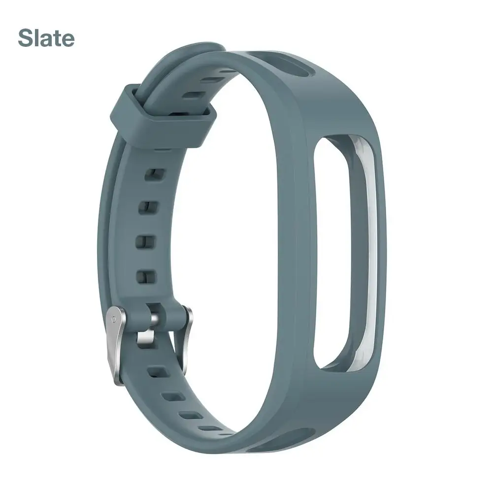 Силиконовые умные часы браслет ремешок замена ремешок для huawei Band 3e huawei Honor Band 4 версия для бега - Цвет ремешка: Slate