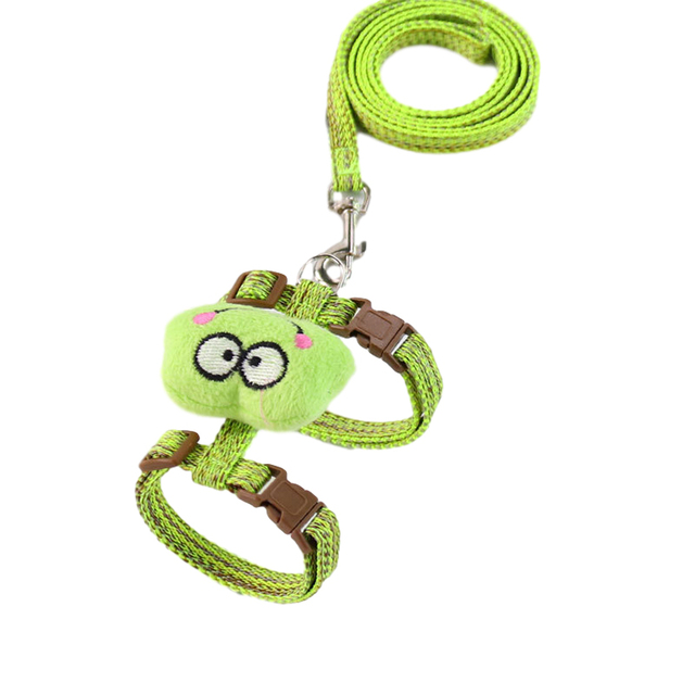Cute Pet Cat Harness Vest Adjustable Puppy Harness Dog Leash Set Pet Chest Strap Cat Collar Harness Leash For Cats