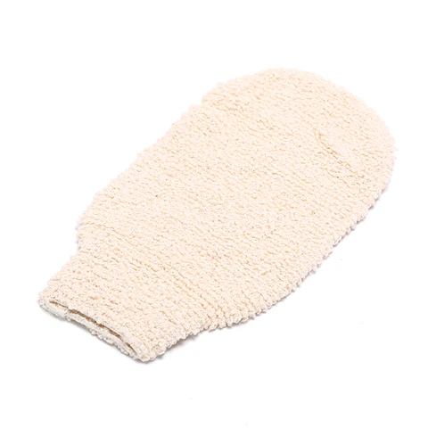 Shower Gloves Exfoliating Wash Skin Spa Bath Gloves Natural Bamboo Fiber Bath Exfoliating Scrubber Washcloths