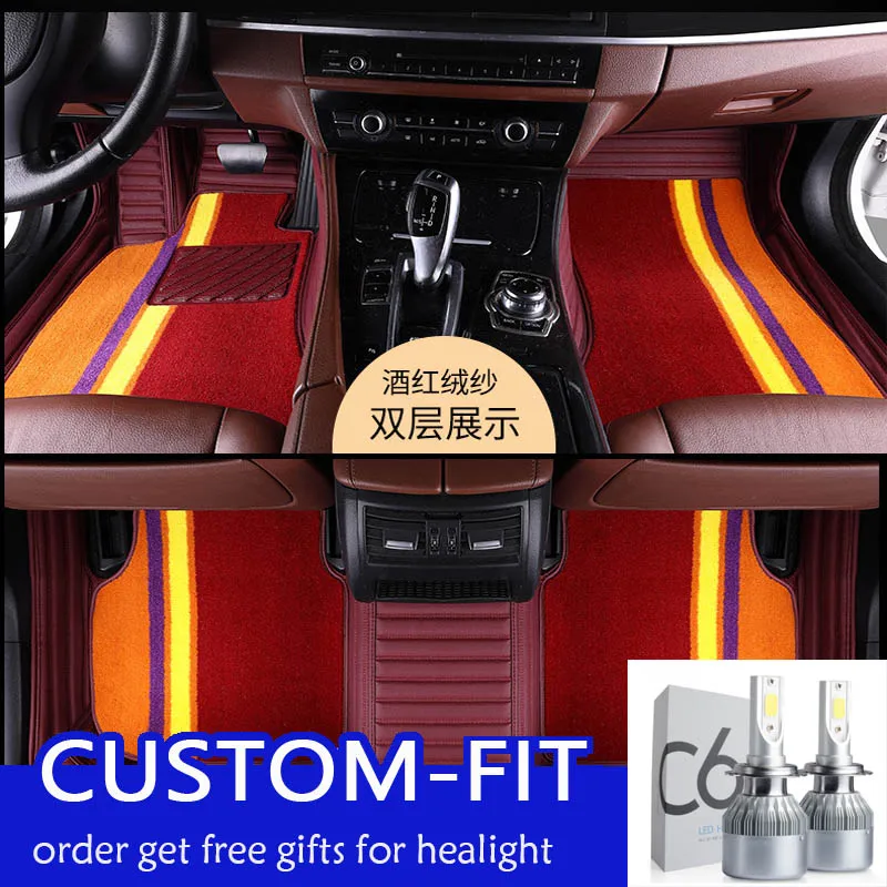 

For Jeep Grand Cherokee 1998-2004 car accessories Custom leather car floor mats