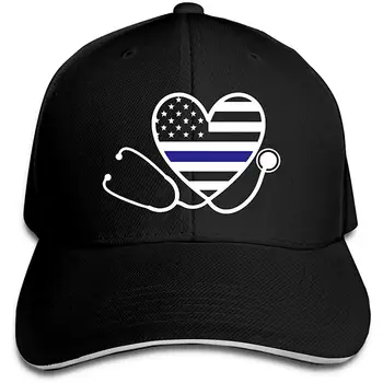 

Classic Unisex Custom Colon Cancer Nurse Stethoscop Trucker Cap Adjustable Plain Baseball Cap