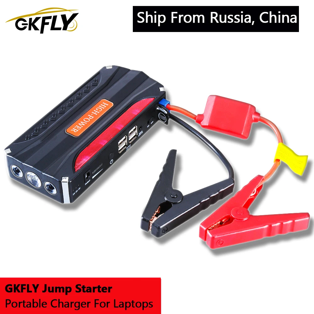 Пусковое устройство GKFLY для автомобиля портативное пусковое дизельного 600 А 12 В