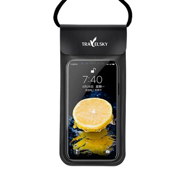 

Universal Transparent Mobile Phone Drying Bag Deep Waterproof PVC Camera Phone Bag Swimming Diving Water Sports Mobile Phone Bag