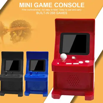 

Yxj-987 Retro Mini Gamepad Portable Gaming Controller Desktop Home Joystick Handheld Game Console Built-in 268 Classic Games