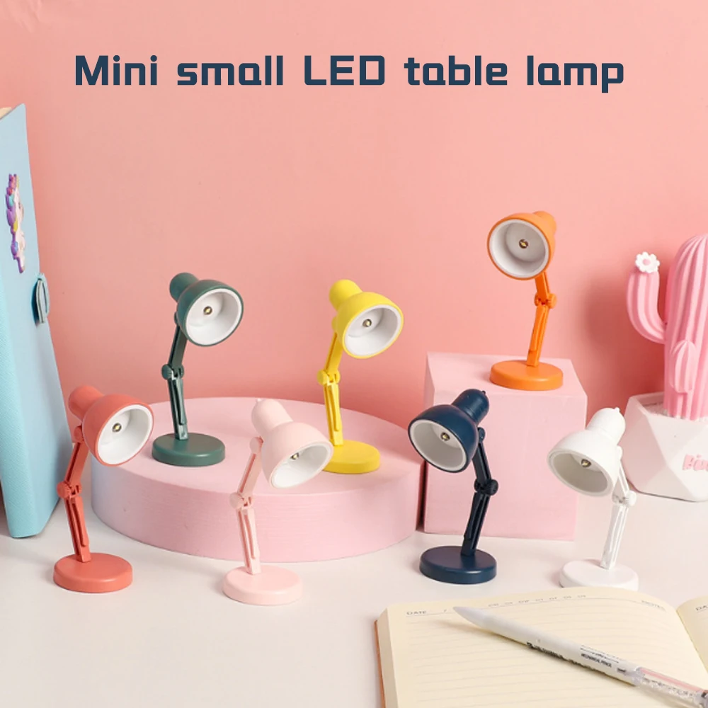 5 LED Book Light luce di lettura protezione per gli occhi Mini lampada da  scrivania da