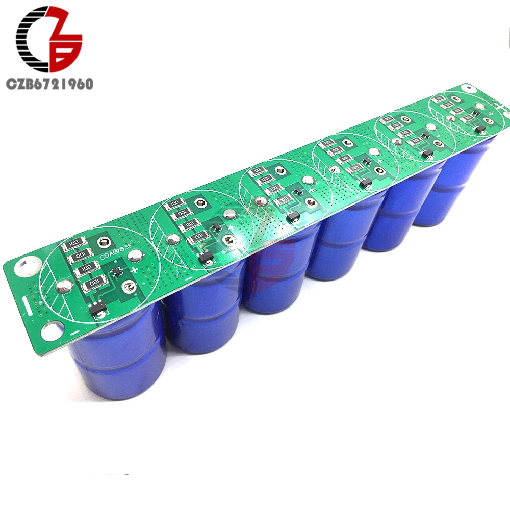 

Super Farah Capacitor Single Series Set 16V 83F 6Pcs/set 2.7V 500F
