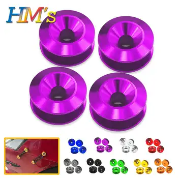 

Quick Release Fasteners Reinforced Surrounding Pad JDM Front Rear Bumpers Hatch Fixing Buckle Nuts Bolts JDM