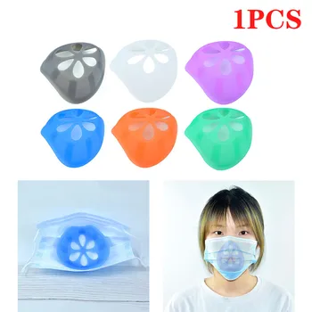 

1pc 3d Mask Bracket Mask Accessories Breathing Mask Holder Mask Internal Support Mask Lipstick Protection Frame Mascarilla