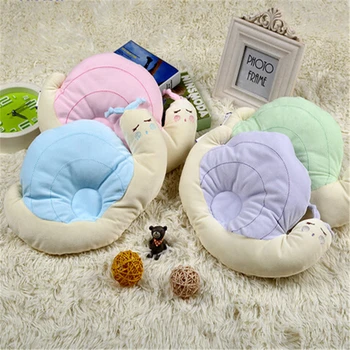 

Baby Pillow Cute Snail Plush Cloth Pillow Animals Sleep Pillow Soft Cushion For Kids 33*22cm Baby Room Decor Infant Bedding