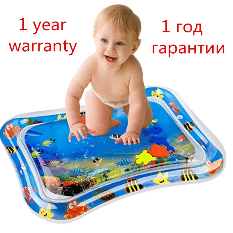 

Baby Toys Water Play Mat Inflatable thicken PVC Infant Tummy Time Playmat Toddler Activity Play Center Water mat Baby Gym
