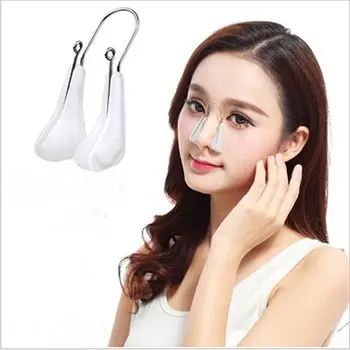 

Soft Silicone Nose Shaper Lifting Clip Nose Bridge Shaping Corrector Nose Up Slimming Massager Beauty Tools