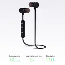 

Y10 Magnetic Wireless Bluetooth In-Ear Earphone Stereo Sports Headphone with Mic