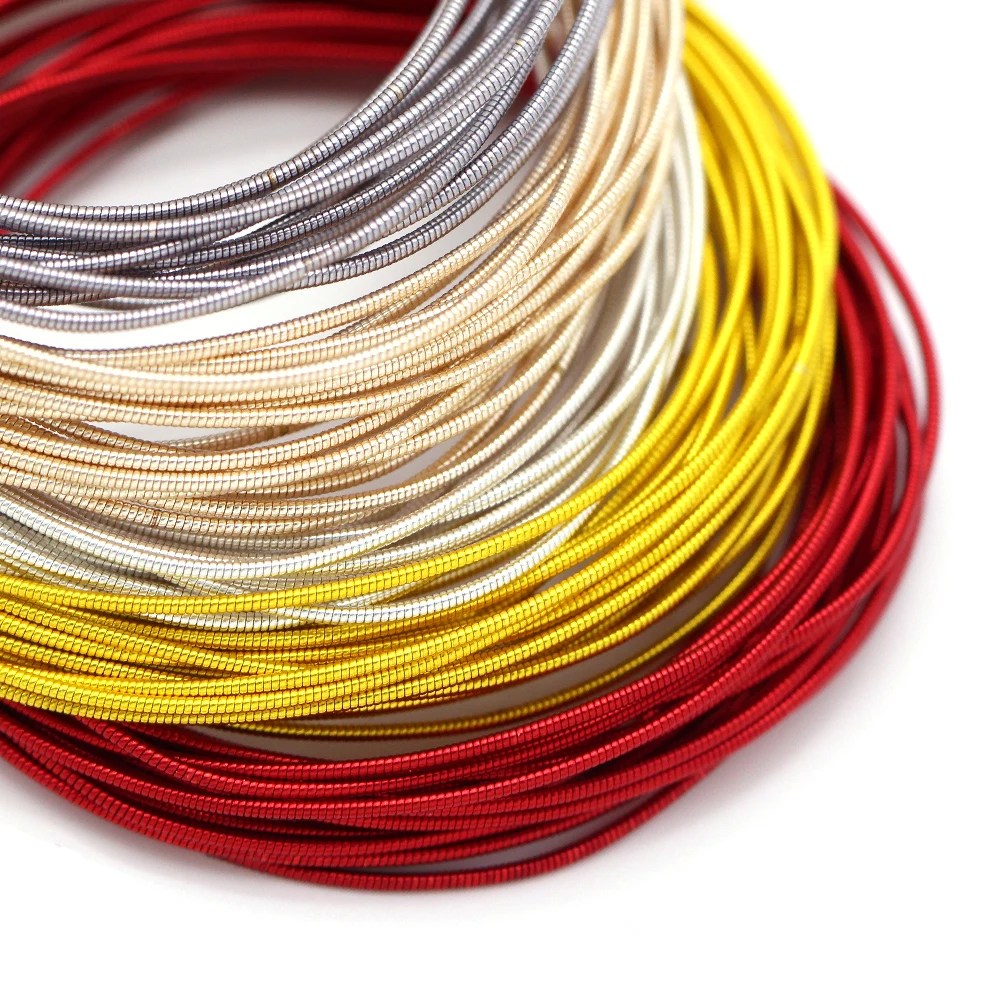 Embroidery Thread Zardozi- 10KG Goldwork Embroidery French Wire 1mm Metallic Wire Silver Bullion Wire