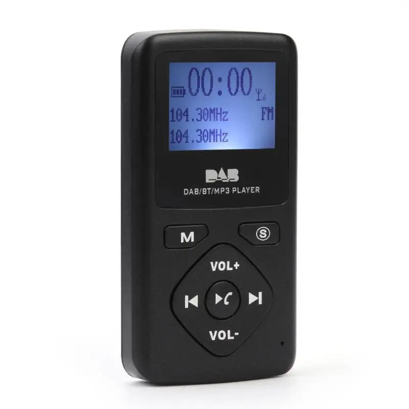 P8 Mini DAB/DAB+/FM радио приемник ЖК-дисплей в скандинавском стиле Крытый Открытый Многофункциональный Bluetooth MP3 мультимедийный плеер - Цвет: a