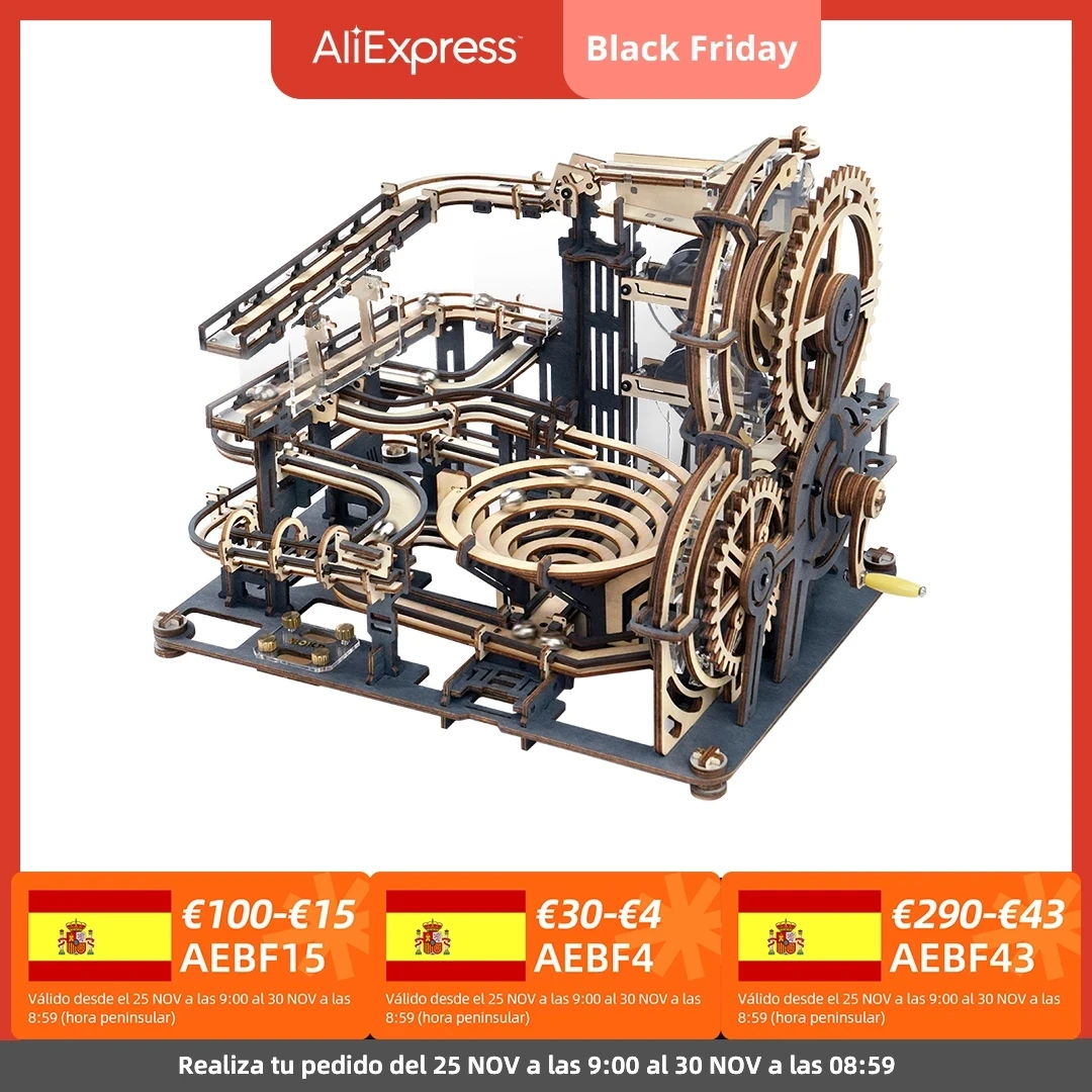 Деревянная 3D-головоломка ночник мрамора в сборе | Дом и сад