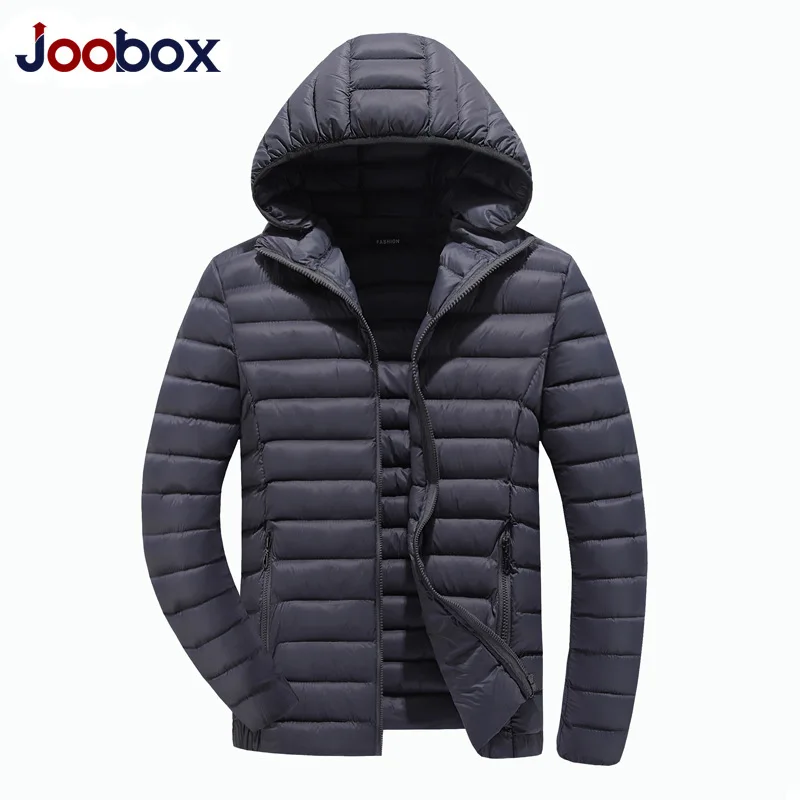 Joobox мужская одежда маленькая хлопковая стеганая одежда AliExpress поставка товаров мужское маленькое хлопковое пальто с капюшоном Мужское пальто