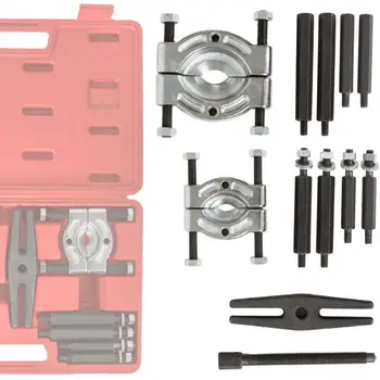

12x Motorcycle Bike Chain Breaker Splitter Link Riveter Universal Bikes Riveting Tool Set Cycling Accessories With Carry Box HWC