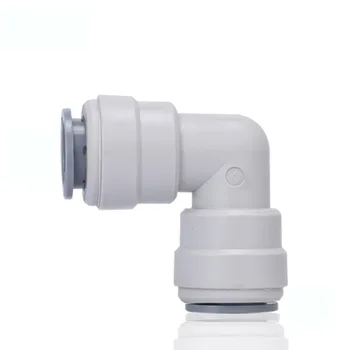

1/2'' OD Tube RO Water Quick Connector Reducing Elbow Tight Junction Double Sealing PE Pipe Fitting Filter System