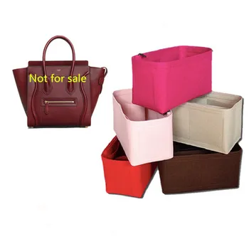 

Suitable for smiley face bag luggage mini small, medium and large liner bag middle bag cosmetic storage bag