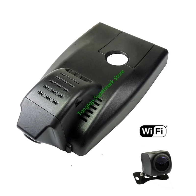 Двойной Лен дополнительно 1080P HD WiFi Автомобильный dvr камера Novatek 96655 для Toyota CHR Deluxe Версия