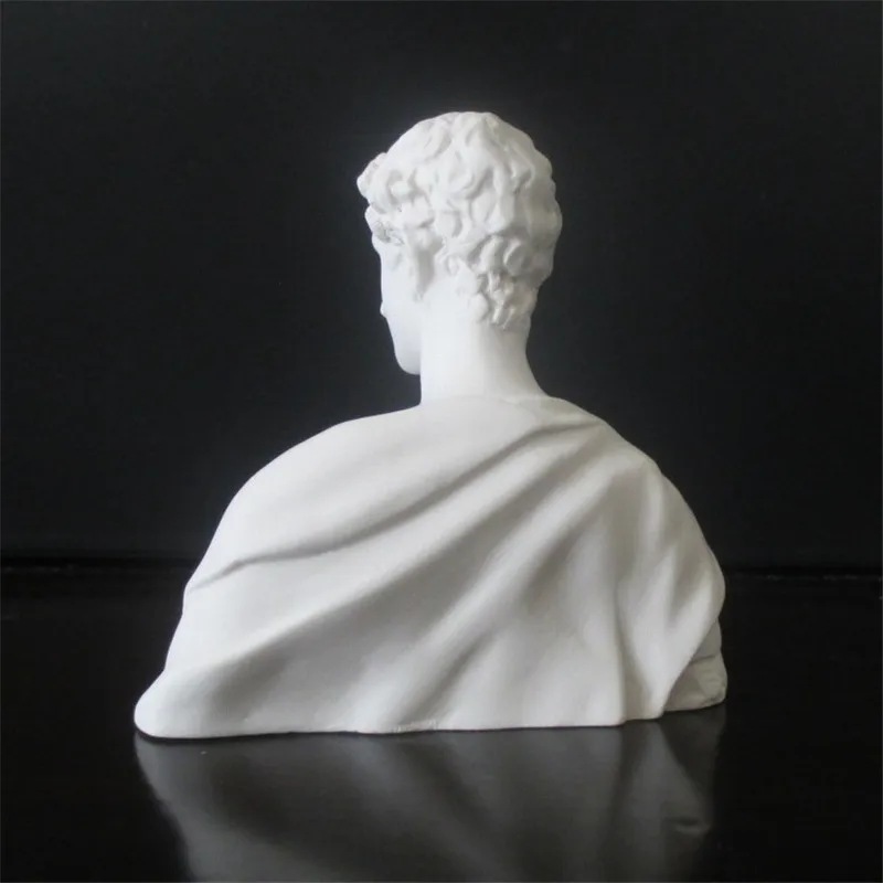 Мини-статуя Георга геммелады Шопена септимиуса гэта из смолы для художественного творчества и рукоделия, украшения для домашней линии, учебные материалы для рисования R3227