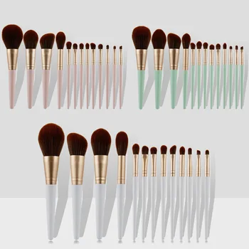 

CATWO Pro 13Pcs Makeup Brushes Set Cosmetic Foundation Powder Blush Eye Shadow Lip Blend Make Up Brush Tool Kit Maquiagem